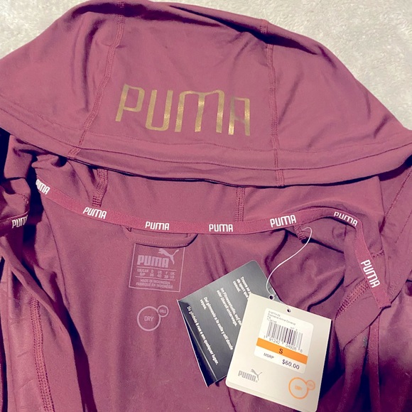 Puma brand cover up gym top - Picture 2 of 4